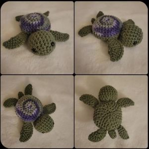 Handmade Crochet Sea Turtles